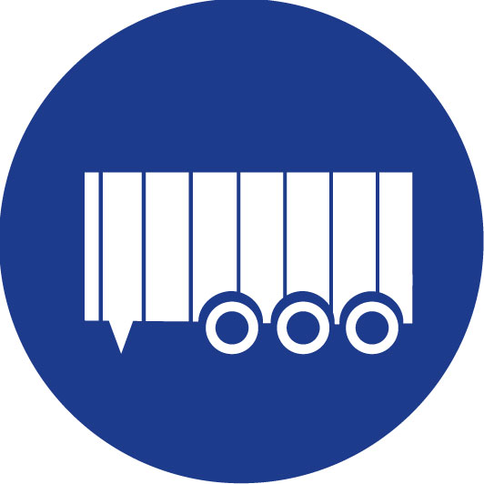 Walking Floor Trailer Icon