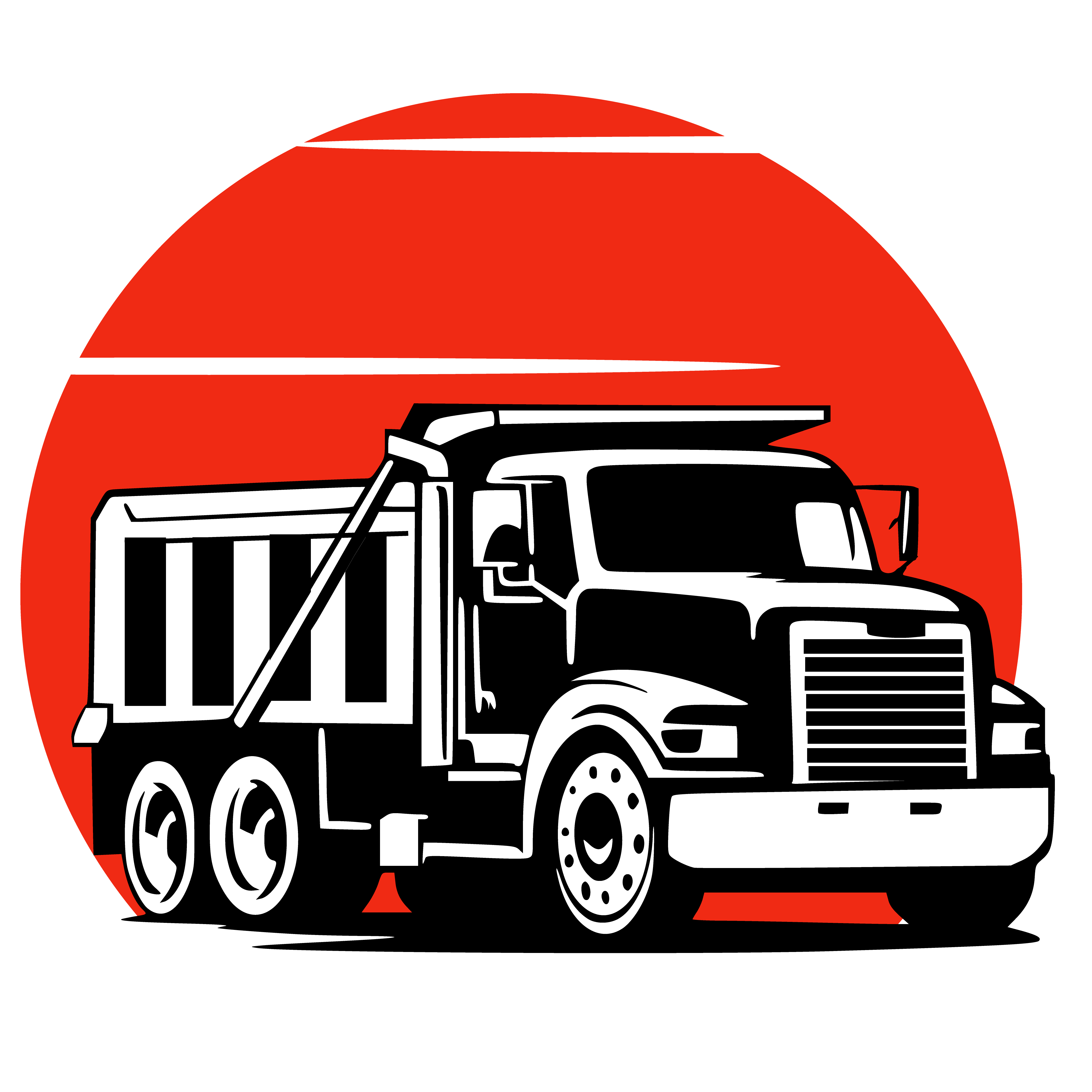 Trademark Truck Lines Dump Truck